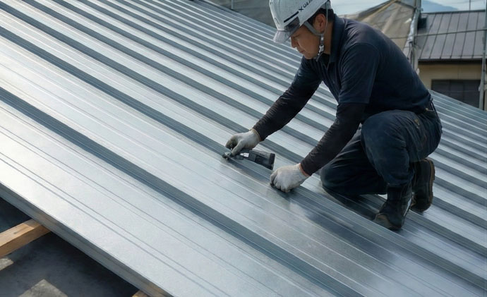 屋根板金工事のイメージ写真（仮）