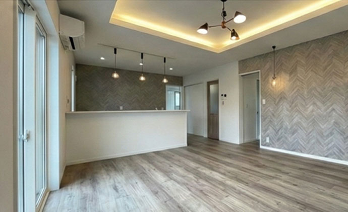 内装工事の施工イメージ（仮）